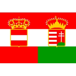 Флаг Австро-Венгрии 19в.